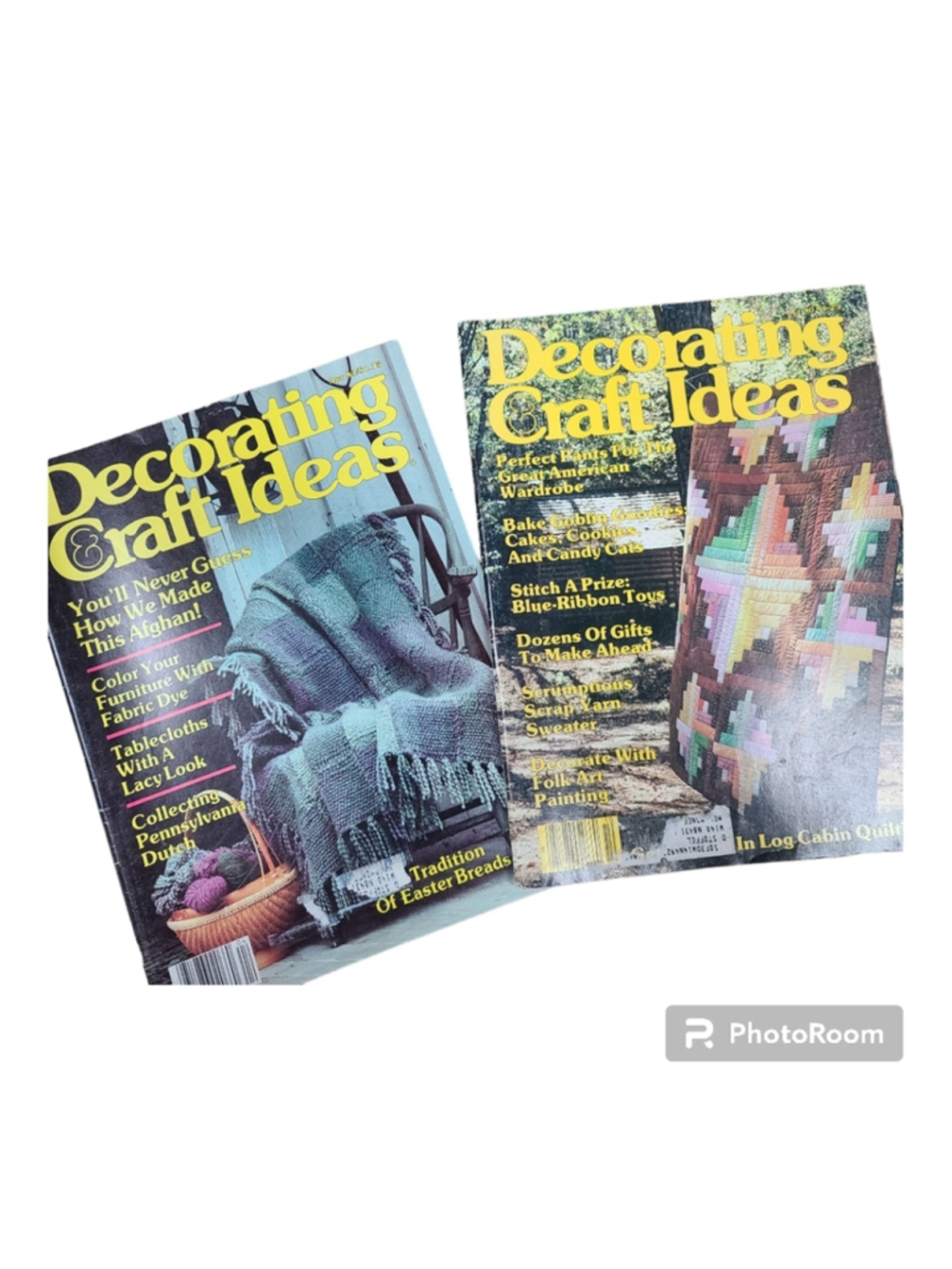 Vintage Decorating Magazines Bundle Oct 1980 & Apr 1983